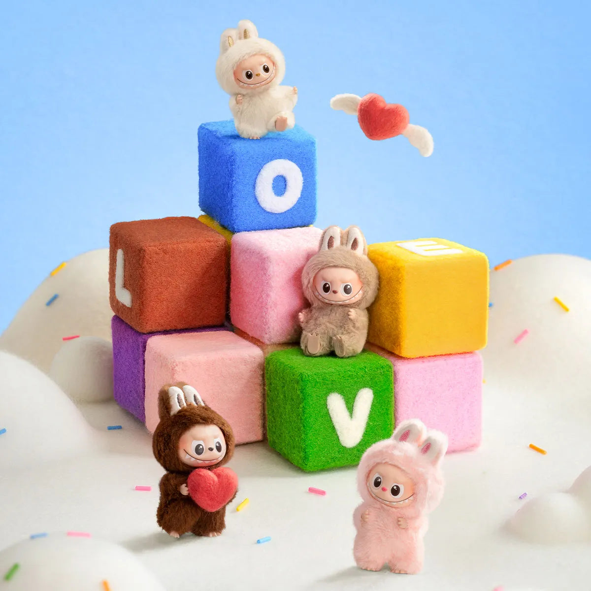 POP MART Labubu The Monsters Pin For Love (LABUBU MINI)